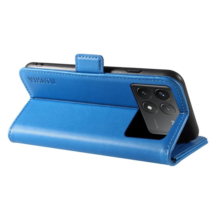 YIKATU YK-003 For Xiaomi Poco F6 Pro 5G / Redmi K70 5G / K70 Pro 5G Wallet Case PU Leather Phone Cover