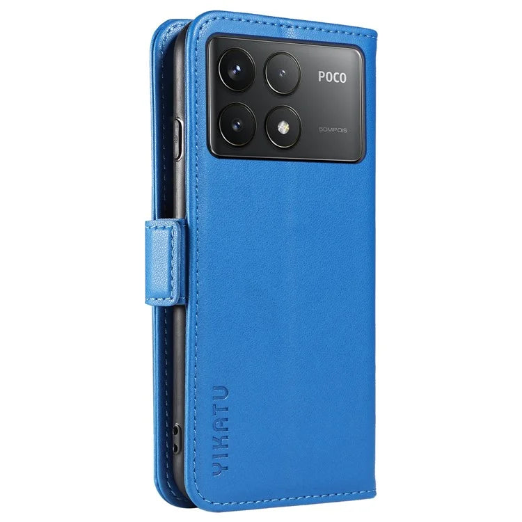 YIKATU YK-003 For Xiaomi Poco F6 Pro 5G / Redmi K70 5G / K70 Pro 5G Wallet Case PU Leather Phone Cover