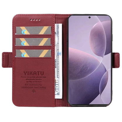 YIKATU YK-003 For Xiaomi Poco F6 Pro 5G / Redmi K70 5G / K70 Pro 5G Wallet Case PU Leather Phone Cover