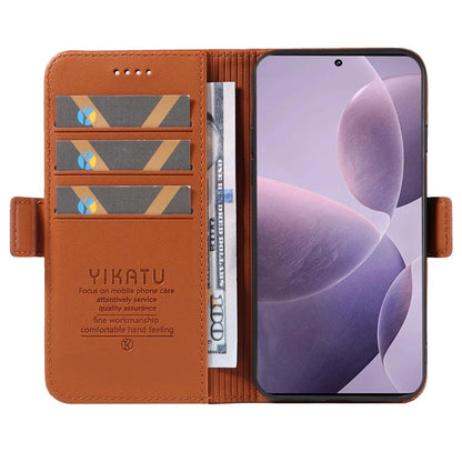 YIKATU YK-003 For Xiaomi Poco F6 Pro 5G / Redmi K70 5G / K70 Pro 5G Wallet Case PU Leather Phone Cover