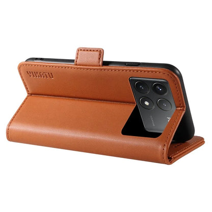 YIKATU YK-003 For Xiaomi Poco F6 Pro 5G / Redmi K70 5G / K70 Pro 5G Wallet Case PU Leather Phone Cover