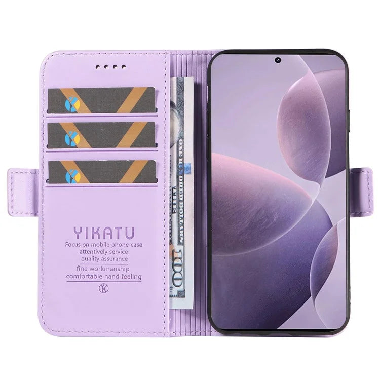 YIKATU YK-003 For Xiaomi Poco F6 Pro 5G / Redmi K70 5G / K70 Pro 5G Wallet Case PU Leather Phone Cover