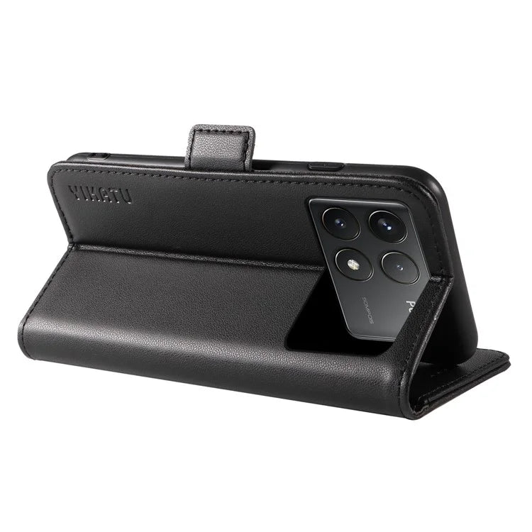 YIKATU YK-003 For Xiaomi Poco F6 Pro 5G / Redmi K70 5G / K70 Pro 5G Wallet Case PU Leather Phone Cover