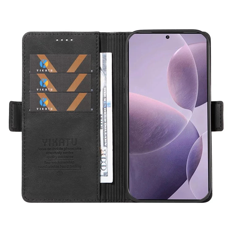 YIKATU YK-005 For Xiaomi Poco F6 Pro 5G / Redmi K70 5G / K70 Pro 5G Case Leather Wallet Phone Cover