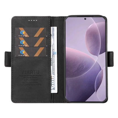 YIKATU YK-005 For Xiaomi Poco F6 Pro 5G / Redmi K70 5G / K70 Pro 5G Case Leather Wallet Phone Cover