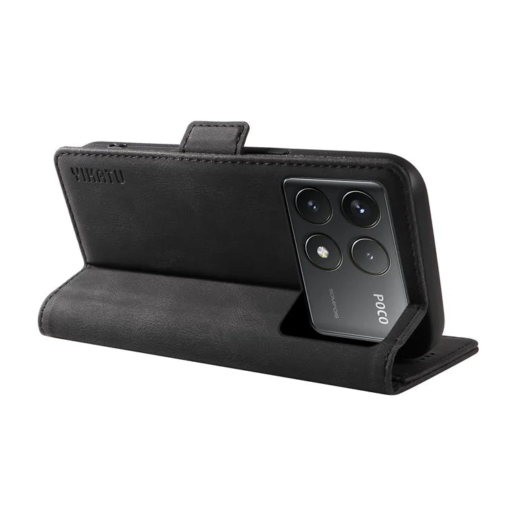 YIKATU YK-005 For Xiaomi Poco F6 Pro 5G / Redmi K70 5G / K70 Pro 5G Case Leather Wallet Phone Cover