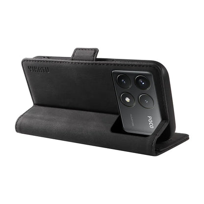 YIKATU YK-005 For Xiaomi Poco F6 Pro 5G / Redmi K70 5G / K70 Pro 5G Case Leather Wallet Phone Cover