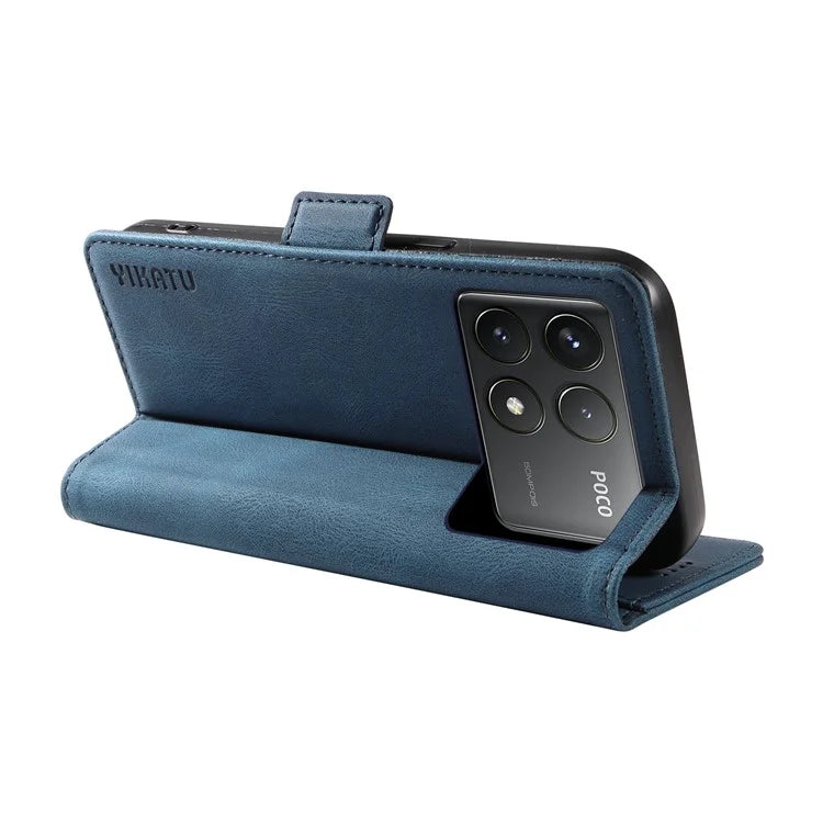 YIKATU YK-005 For Xiaomi Poco F6 Pro 5G / Redmi K70 5G / K70 Pro 5G Case Leather Wallet Phone Cover