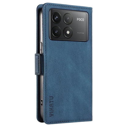 YIKATU YK-005 For Xiaomi Poco F6 Pro 5G / Redmi K70 5G / K70 Pro 5G Case Leather Wallet Phone Cover