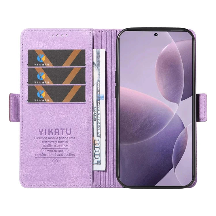 YIKATU YK-005 For Xiaomi Poco F6 Pro 5G / Redmi K70 5G / K70 Pro 5G Case Leather Wallet Phone Cover