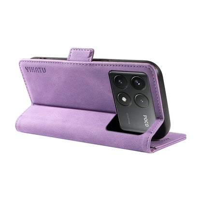 YIKATU YK-005 For Xiaomi Poco F6 Pro 5G / Redmi K70 5G / K70 Pro 5G Case Leather Wallet Phone Cover