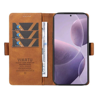 YIKATU YK-005 For Xiaomi Poco F6 Pro 5G / Redmi K70 5G / K70 Pro 5G Case Leather Wallet Phone Cover