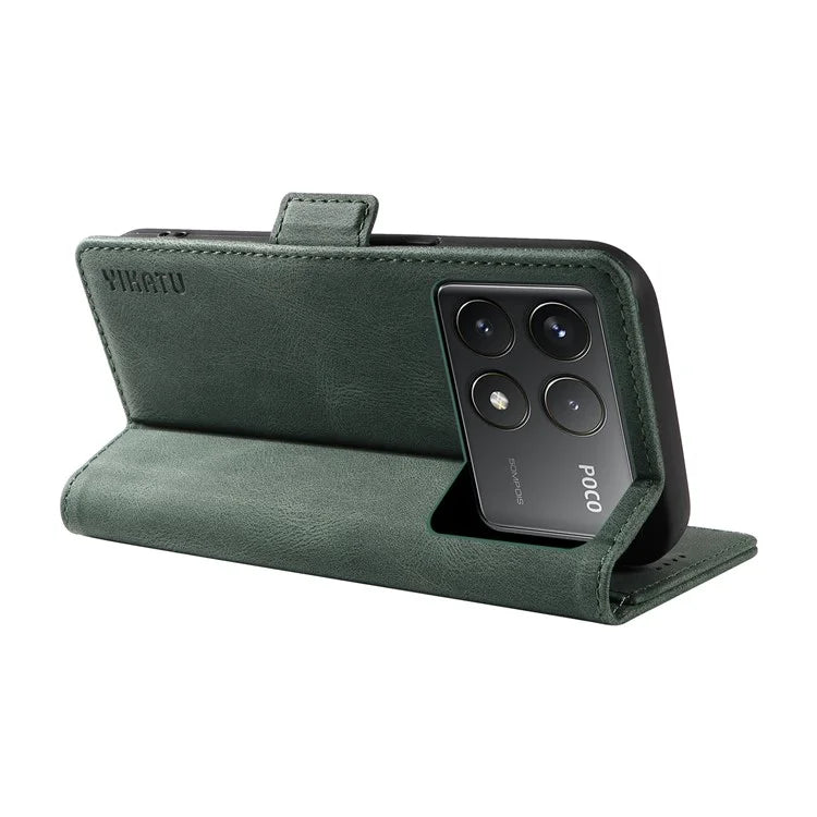 YIKATU YK-005 For Xiaomi Poco F6 Pro 5G / Redmi K70 5G / K70 Pro 5G Case Leather Wallet Phone Cover