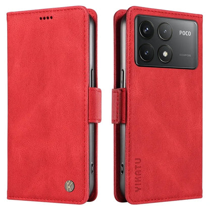YIKATU YK-005 For Xiaomi Poco F6 Pro 5G / Redmi K70 5G / K70 Pro 5G Case Leather Wallet Phone Cover