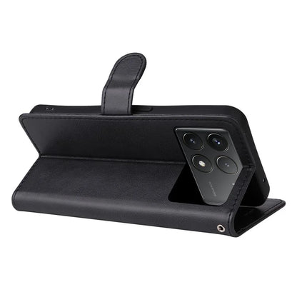 KT Leather Series-2 for Xiaomi Redmi K70 5G / K70 Pro 5G / Poco F6 Pro 5G Case Wallet Flip Leather Phone Cover