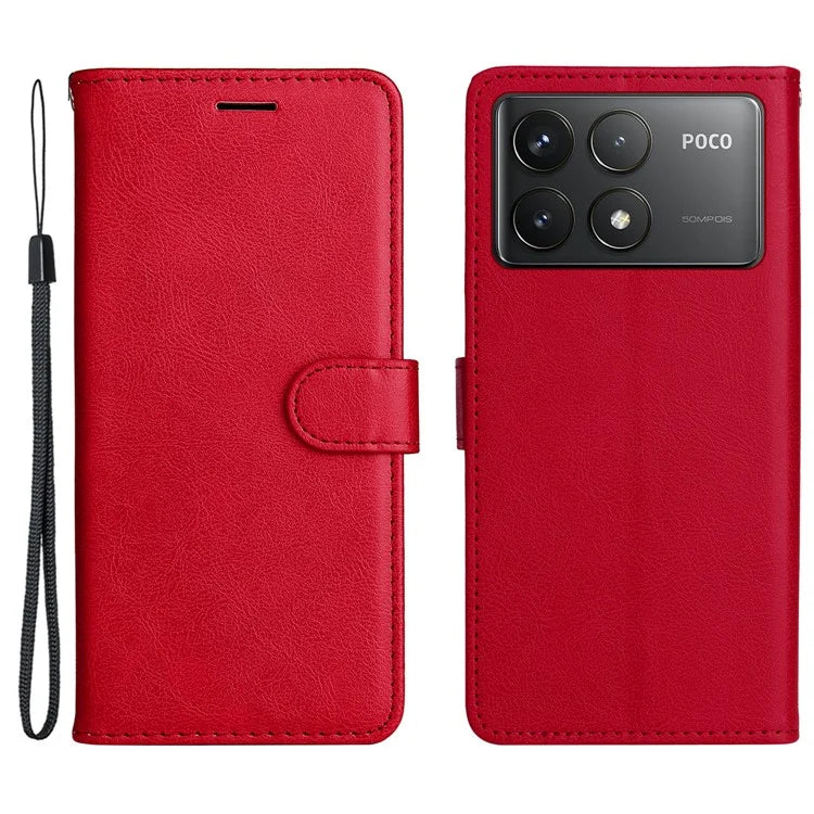KT Leather Series-2 for Xiaomi Redmi K70 5G / K70 Pro 5G / Poco F6 Pro 5G Case Wallet Flip Leather Phone Cover