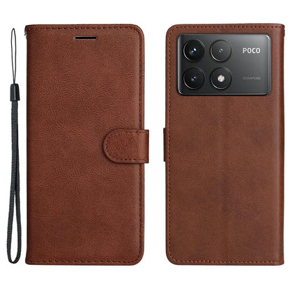 KT Leather Series-2 for Xiaomi Redmi K70 5G / K70 Pro 5G / Poco F6 Pro 5G Case Wallet Flip Leather Phone Cover