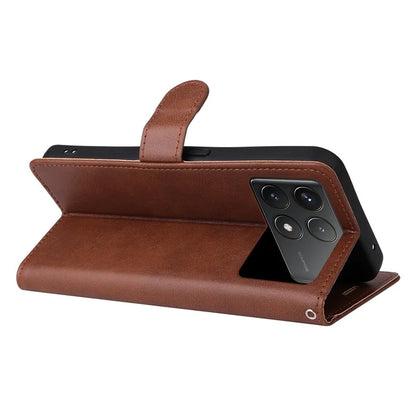 KT Leather Series-2 for Xiaomi Redmi K70 5G / K70 Pro 5G / Poco F6 Pro 5G Case Wallet Flip Leather Phone Cover