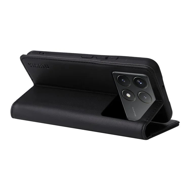 YIKATU YK-001 For Xiaomi Poco F6 Pro 5G / Redmi K70 5G / K70 Pro 5G Stand Case PU Leather Phone Cover
