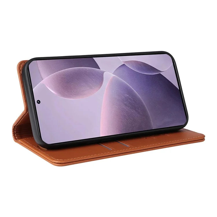 YIKATU YK-001 For Xiaomi Poco F6 Pro 5G / Redmi K70 5G / K70 Pro 5G Stand Case PU Leather Phone Cover