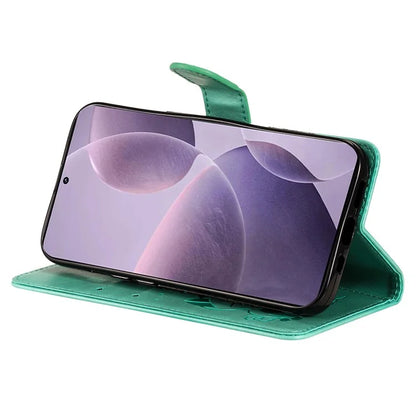 KT Imprinting Flower Series-4 For Xiaomi Redmi K70 5G / K70 Pro 5G / Poco F6 Pro 5G Case Leather Phone Cover