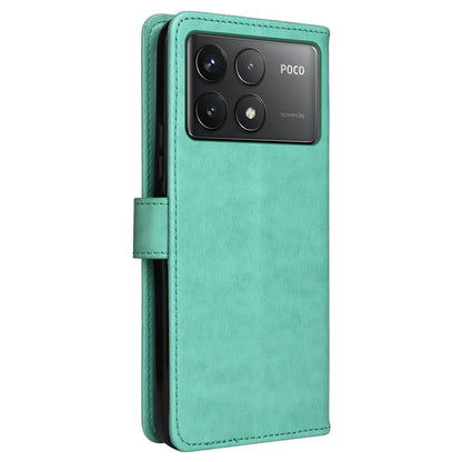 KT Imprinting Flower Series-4 For Xiaomi Redmi K70 5G / K70 Pro 5G / Poco F6 Pro 5G Case Leather Phone Cover
