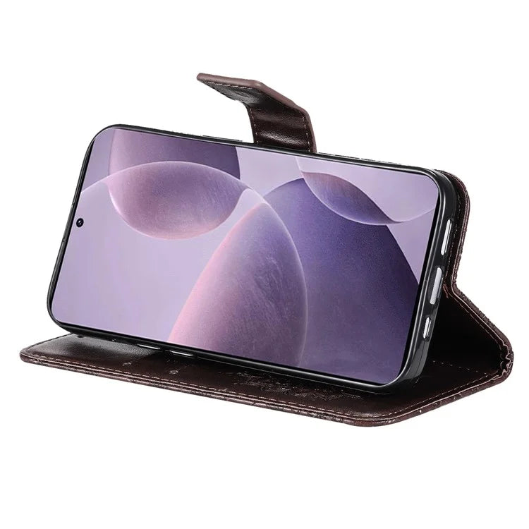 KT Imprinting Flower Series-1 For Xiaomi Redmi K70 5G / K70 Pro 5G / Poco F6 Pro 5G Case Wallet Leather Phone Cover