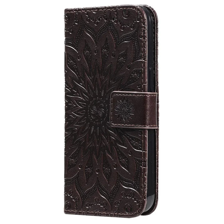 KT Imprinting Flower Series-1 For Xiaomi Redmi K70 5G / K70 Pro 5G / Poco F6 Pro 5G Case Wallet Leather Phone Cover