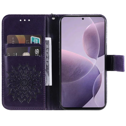 KT Imprinting Flower Series-1 For Xiaomi Redmi K70 5G / K70 Pro 5G / Poco F6 Pro 5G Case Wallet Leather Phone Cover