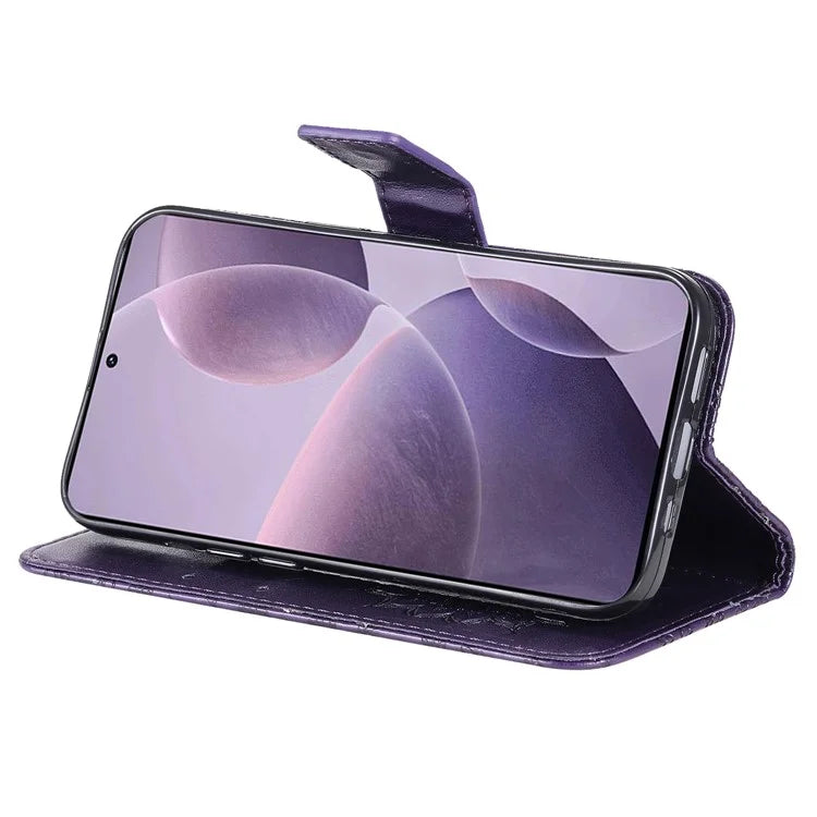 KT Imprinting Flower Series-1 For Xiaomi Redmi K70 5G / K70 Pro 5G / Poco F6 Pro 5G Case Wallet Leather Phone Cover