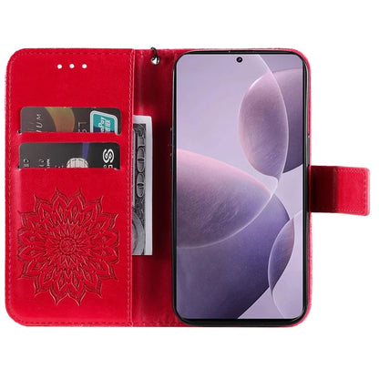 KT Imprinting Flower Series-1 For Xiaomi Redmi K70 5G / K70 Pro 5G / Poco F6 Pro 5G Case Wallet Leather Phone Cover