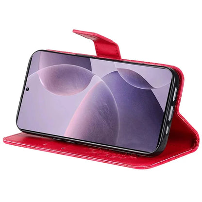 KT Imprinting Flower Series-1 For Xiaomi Redmi K70 5G / K70 Pro 5G / Poco F6 Pro 5G Case Wallet Leather Phone Cover