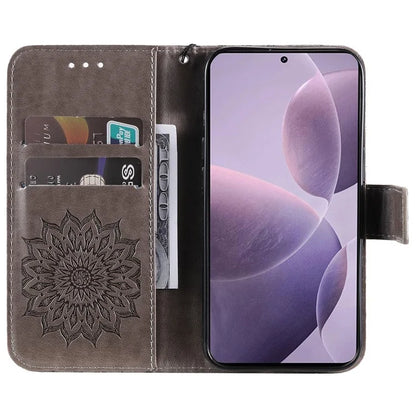 KT Imprinting Flower Series-1 For Xiaomi Redmi K70 5G / K70 Pro 5G / Poco F6 Pro 5G Case Wallet Leather Phone Cover