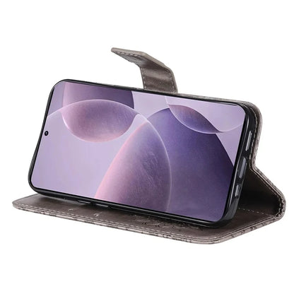 KT Imprinting Flower Series-1 For Xiaomi Redmi K70 5G / K70 Pro 5G / Poco F6 Pro 5G Case Wallet Leather Phone Cover