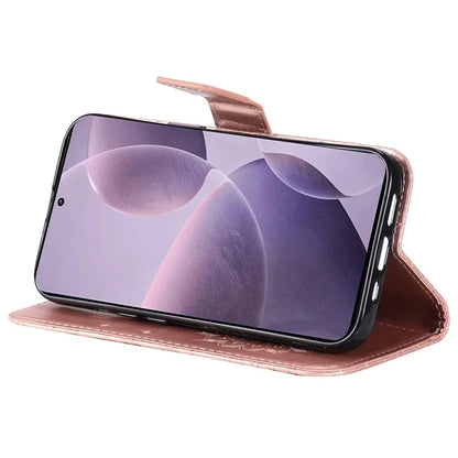 KT Imprinting Flower Series-1 For Xiaomi Redmi K70 5G / K70 Pro 5G / Poco F6 Pro 5G Case Wallet Leather Phone Cover