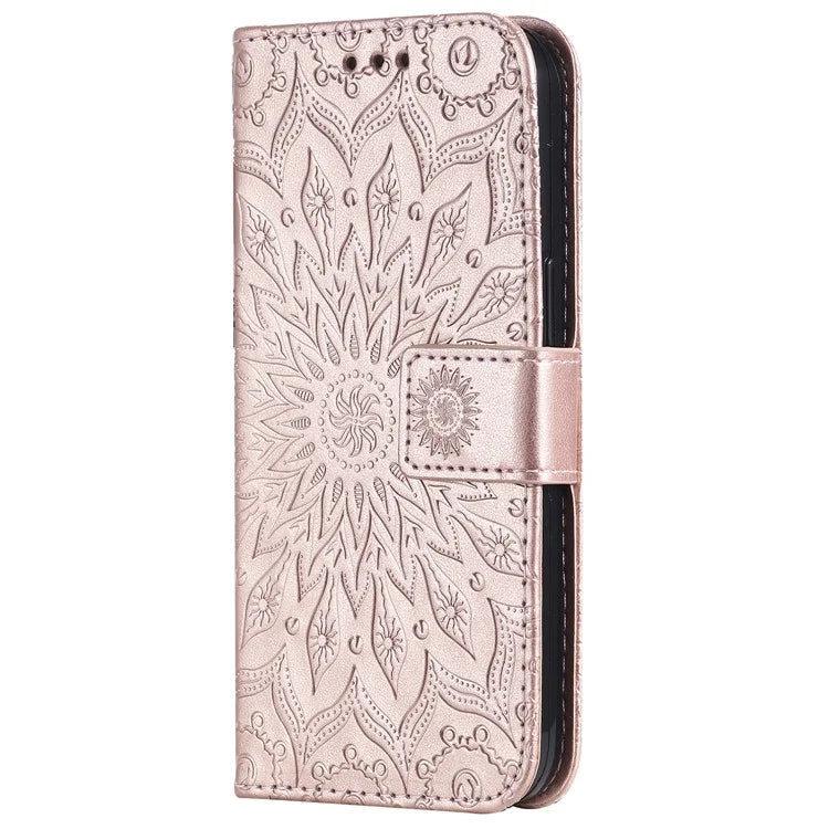 KT Imprinting Flower Series-1 For Xiaomi Redmi K70 5G / K70 Pro 5G / Poco F6 Pro 5G Case Wallet Leather Phone Cover