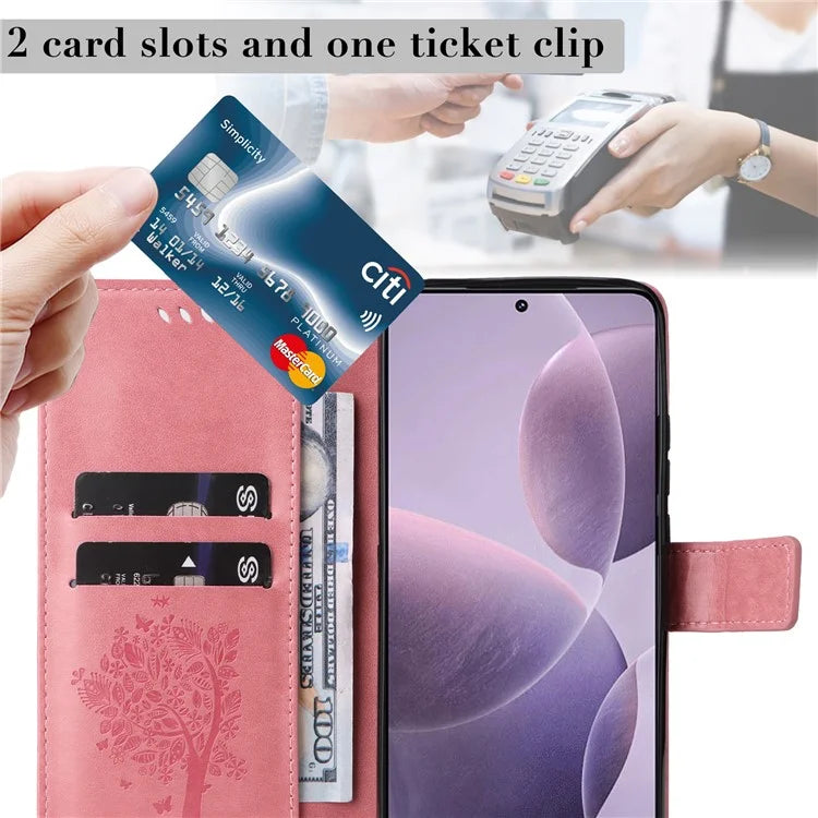 KT Imprinting Flower Series-3 For Xiaomi Redmi K70 5G / K70 Pro 5G / Poco F6 Pro 5G Leather Phone Case