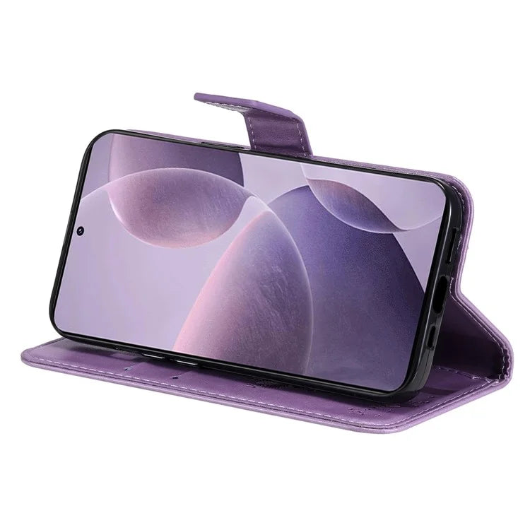 KT Imprinting Flower Series-3 For Xiaomi Redmi K70 5G / K70 Pro 5G / Poco F6 Pro 5G Leather Phone Case