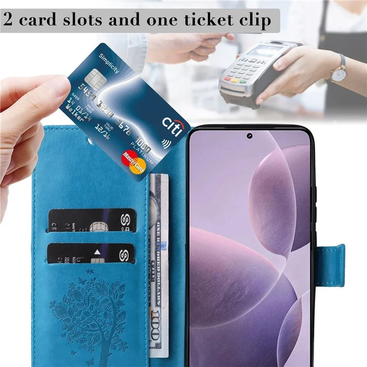 KT Imprinting Flower Series-3 For Xiaomi Redmi K70 5G / K70 Pro 5G / Poco F6 Pro 5G Leather Phone Case