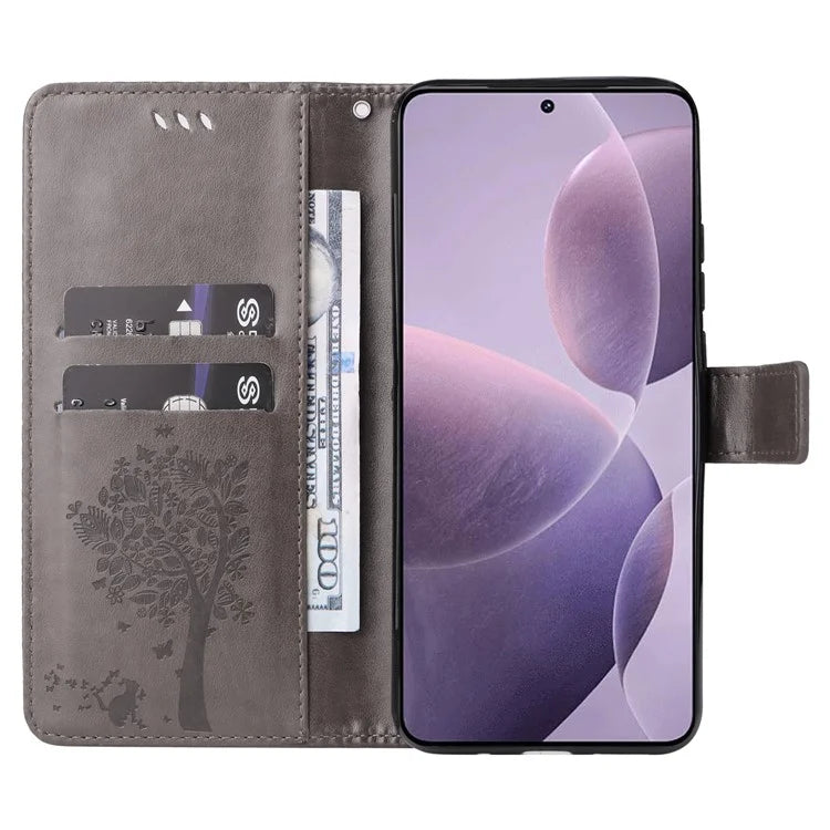 KT Imprinting Flower Series-3 For Xiaomi Redmi K70 5G / K70 Pro 5G / Poco F6 Pro 5G Leather Phone Case