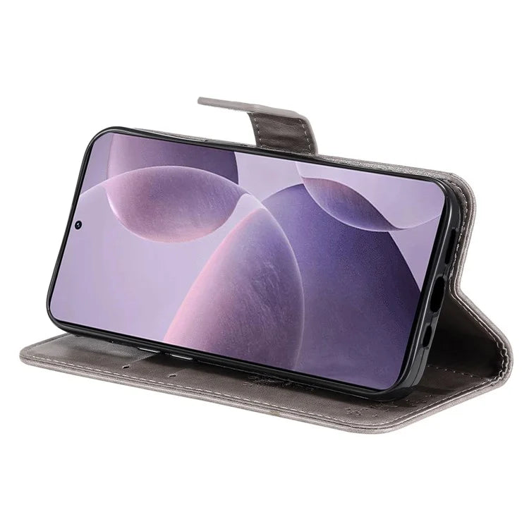 KT Imprinting Flower Series-3 For Xiaomi Redmi K70 5G / K70 Pro 5G / Poco F6 Pro 5G Leather Phone Case