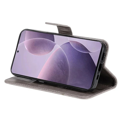 KT Imprinting Flower Series-3 For Xiaomi Redmi K70 5G / K70 Pro 5G / Poco F6 Pro 5G Leather Phone Case