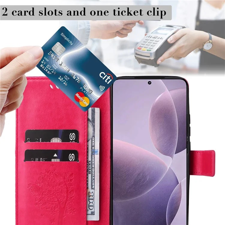 KT Imprinting Flower Series-3 For Xiaomi Redmi K70 5G / K70 Pro 5G / Poco F6 Pro 5G Leather Phone Case