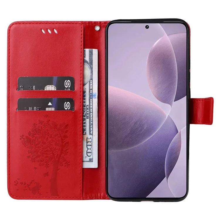 KT Imprinting Flower Series-3 For Xiaomi Redmi K70 5G / K70 Pro 5G / Poco F6 Pro 5G Leather Phone Case