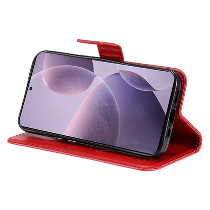 KT Imprinting Flower Series-3 For Xiaomi Redmi K70 5G / K70 Pro 5G / Poco F6 Pro 5G Leather Phone Case