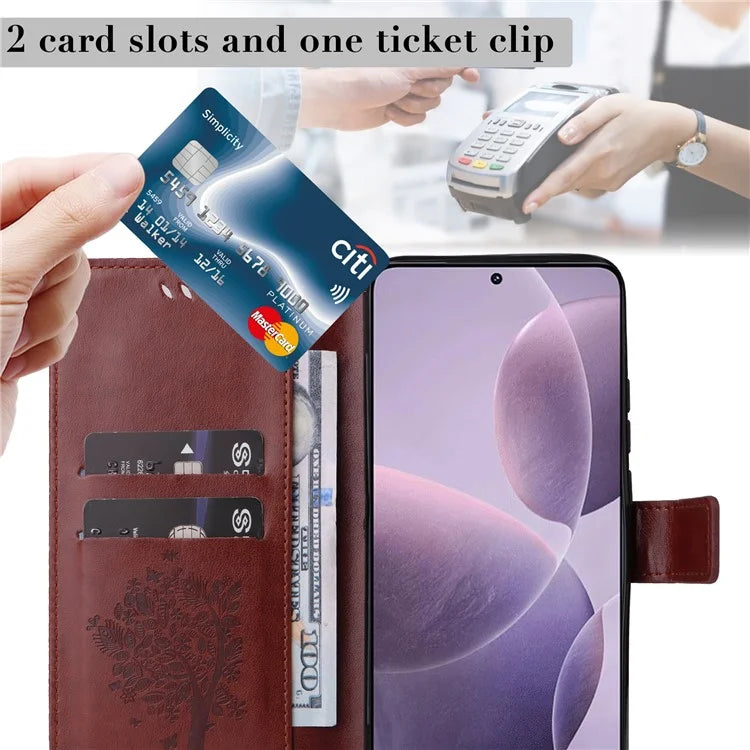 KT Imprinting Flower Series-3 For Xiaomi Redmi K70 5G / K70 Pro 5G / Poco F6 Pro 5G Leather Phone Case