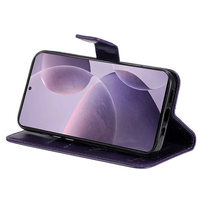 KT Imprinting Flower Series-3 For Xiaomi Redmi K70 5G / K70 Pro 5G / Poco F6 Pro 5G Leather Phone Case