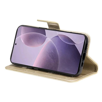 KT Imprinting Flower Series-3 For Xiaomi Redmi K70 5G / K70 Pro 5G / Poco F6 Pro 5G Leather Phone Case