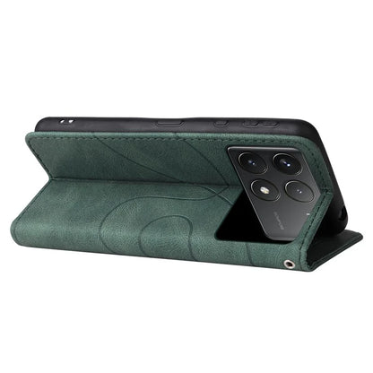 KT Leather Series-1 For Xiaomi Redmi K70 5G / K70 Pro 5G / Poco F6 Pro 5G Case Splicing Leather Phone Cover