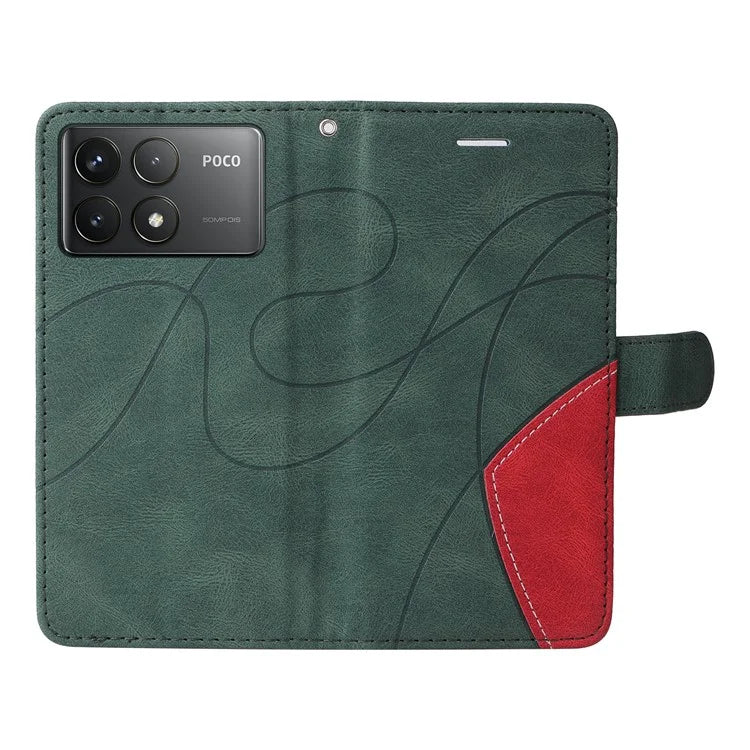 KT Leather Series-1 For Xiaomi Redmi K70 5G / K70 Pro 5G / Poco F6 Pro 5G Case Splicing Leather Phone Cover